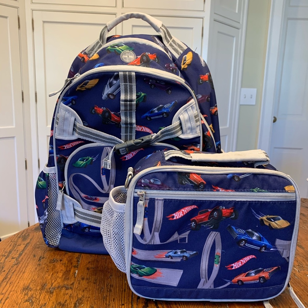 Pottery Barn Kids Large Backpack Lunch bag Set
